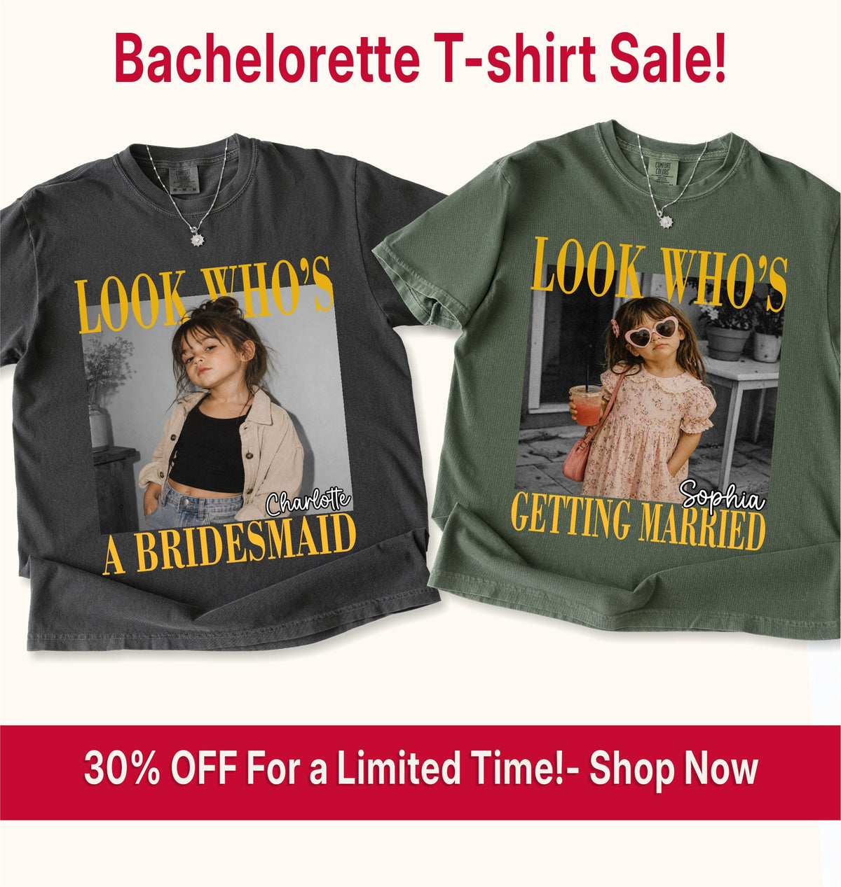 Wedding & Bachelorette T-Shirt Sale