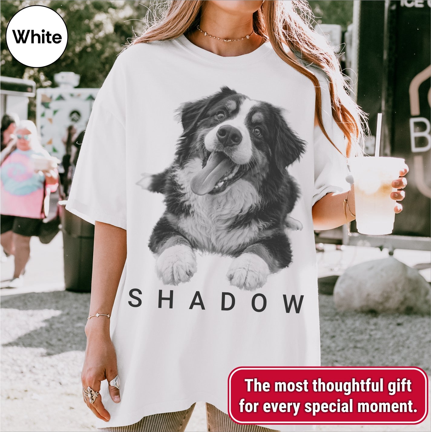 Custom Dog Photo Shirt For Dog Lover