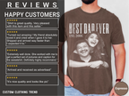Best Dad Ever Custom Photo Shirt