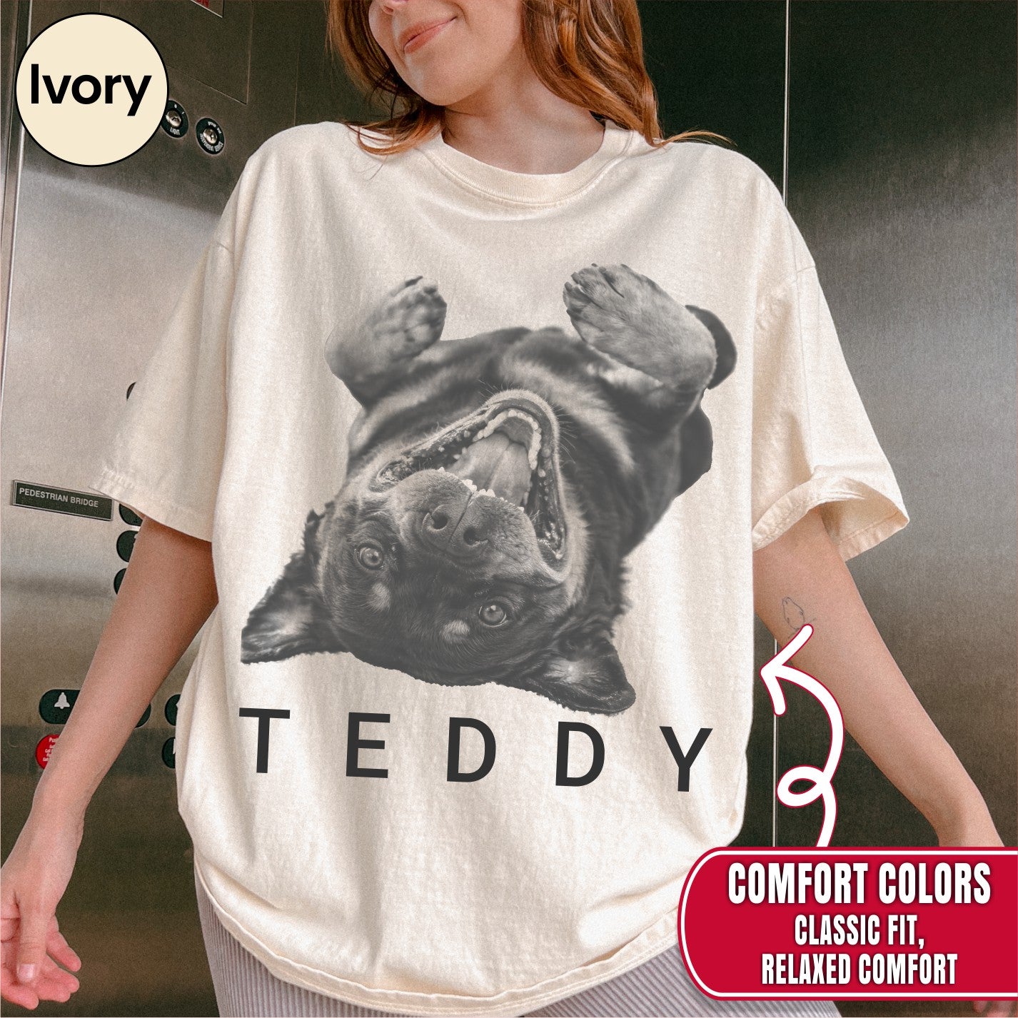 Custom Dog Photo Shirt For Dog Lover