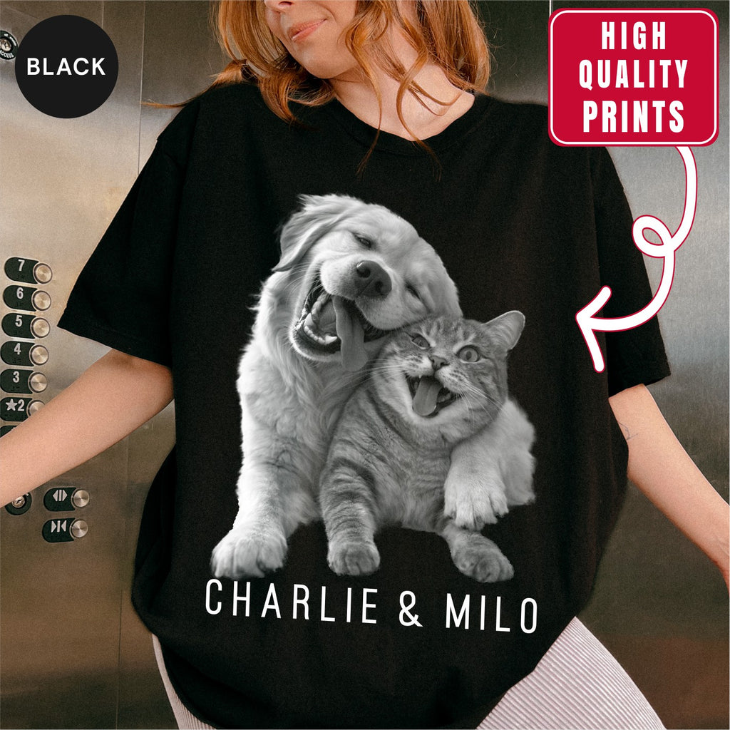 Custom Dog Photo Shirt For Dog Lover