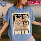 Custom Retro Polaroid Style Dog Photo Shirt