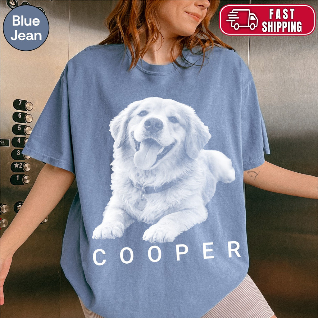 Custom Dog Photo Shirt For Dog Lover