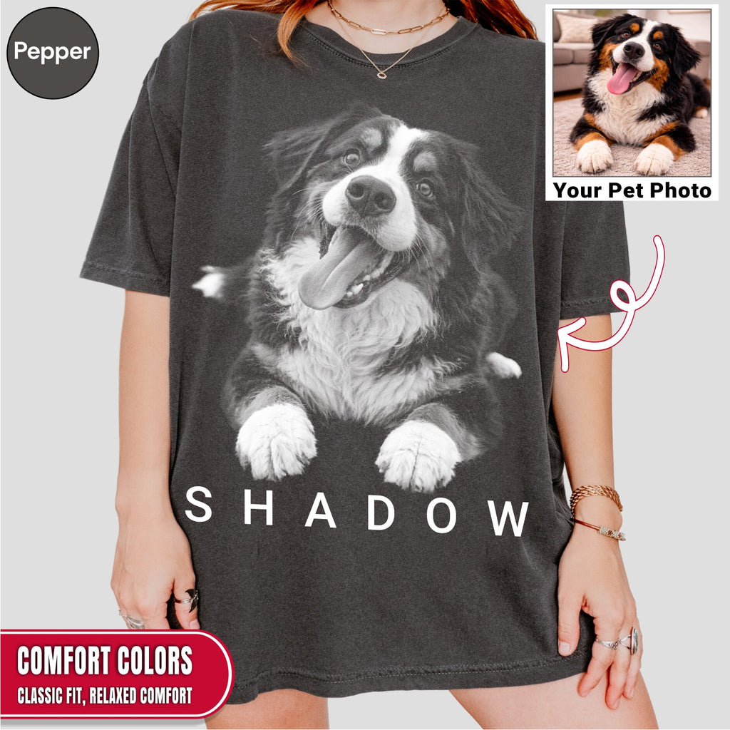 Custom Dog Photo Shirt For Dog Lover