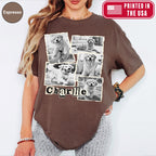 Custom Dog Scrapbook Collage Shirt, Retro Polaroid Style