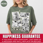 Custom Dog Scrapbook Collage Shirt, Retro Polaroid Style