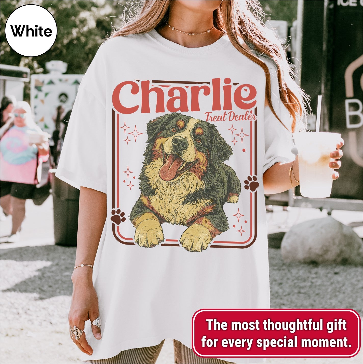 Custom Vintage 90s Retro Dog Portrait Shirts