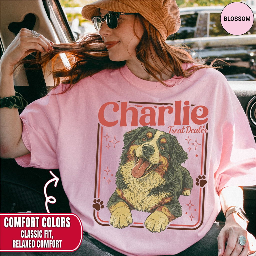 Custom Vintage 90s Retro Dog Portrait Shirts
