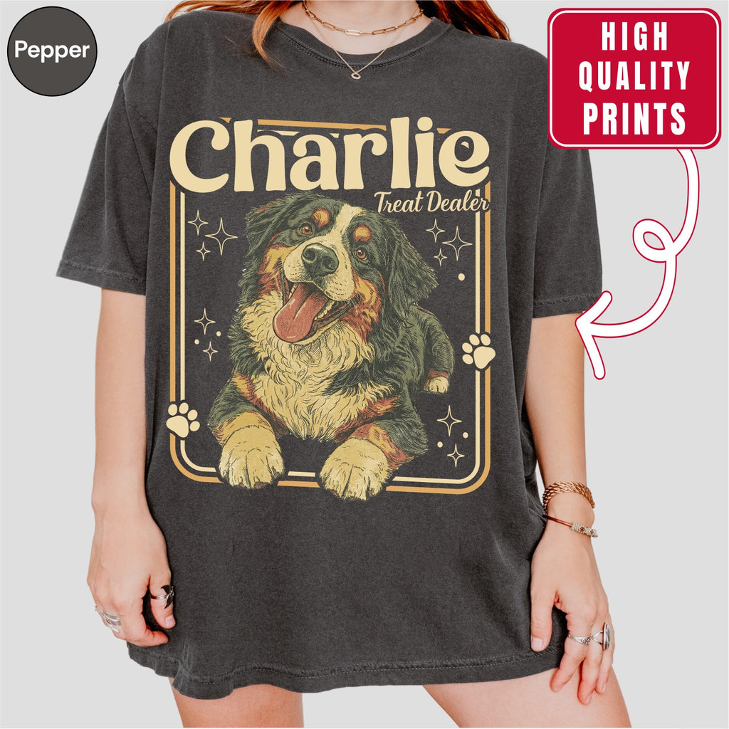 Custom Vintage 90s Retro Dog Portrait Shirts