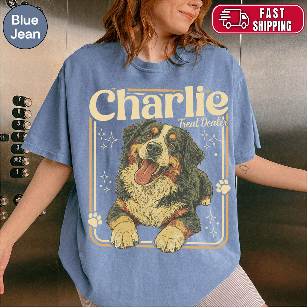 Custom Vintage 90s Retro Dog Portrait Shirts