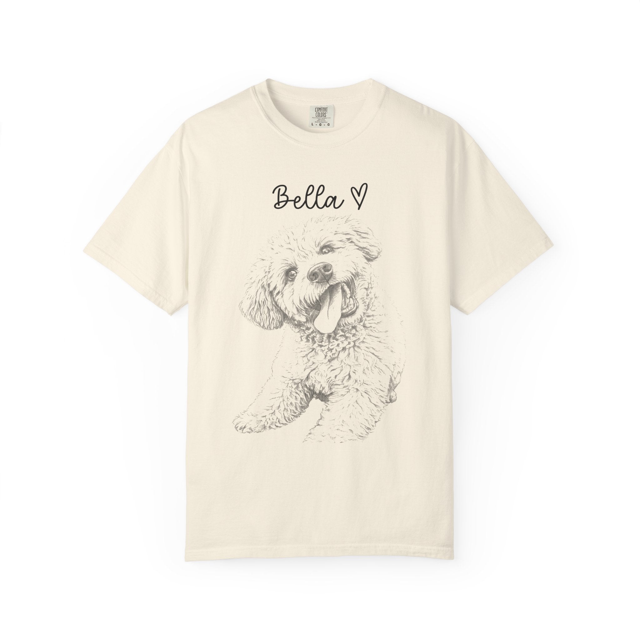 Custom Doodle Dog Drawing Shirts