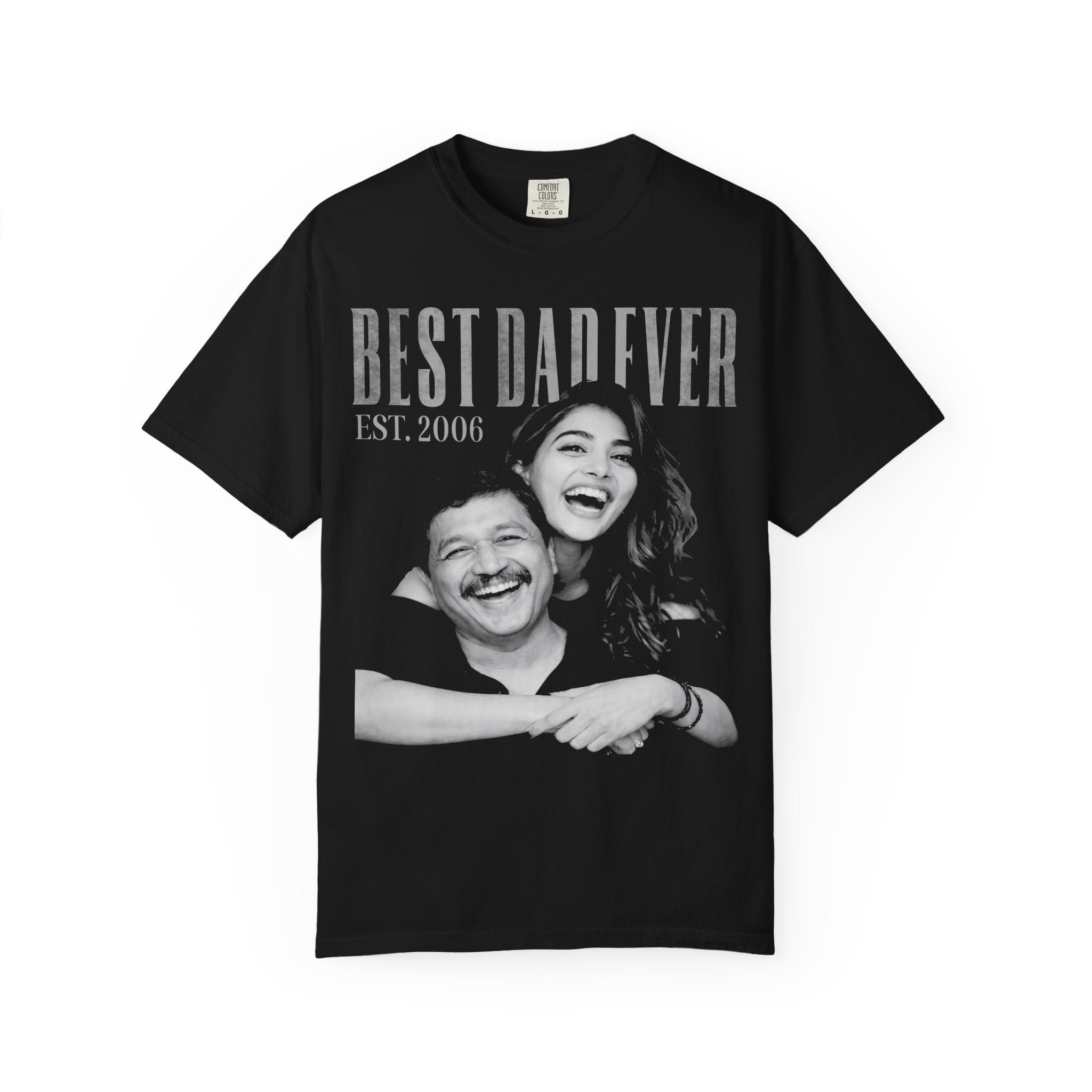Best Dad Ever Custom Photo Shirt