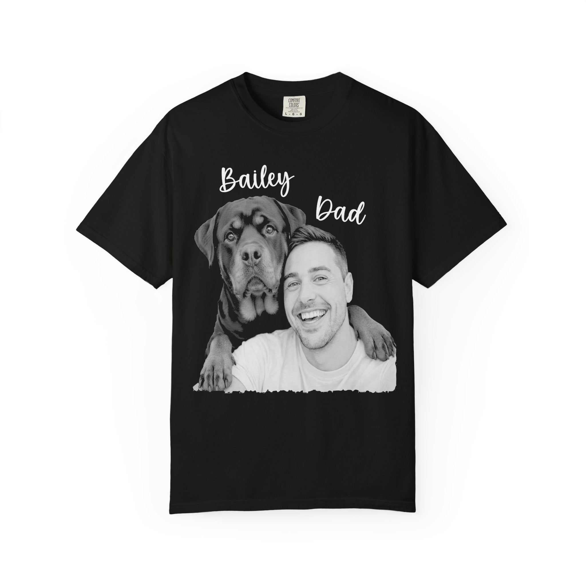 Custom Photo Dog Dad Shirt