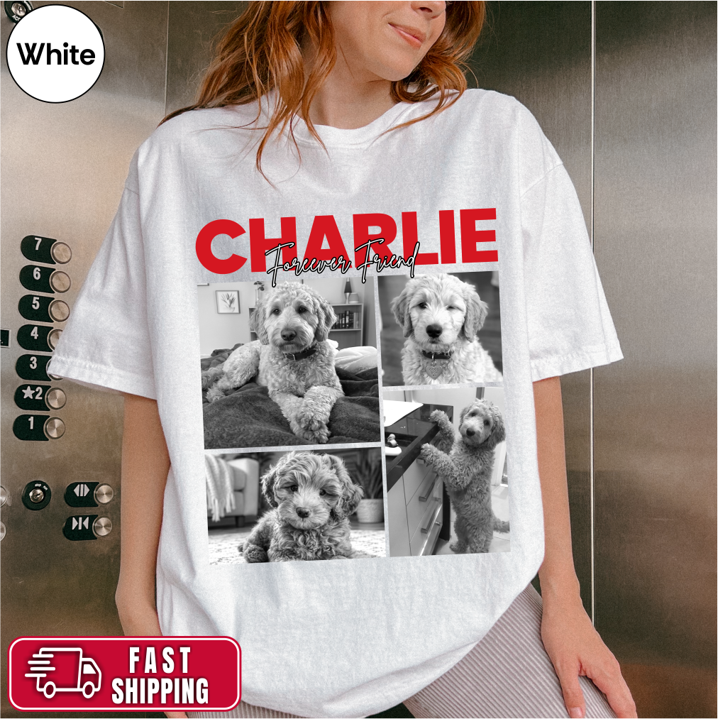 Personalized Pet Photo Collage Shirt