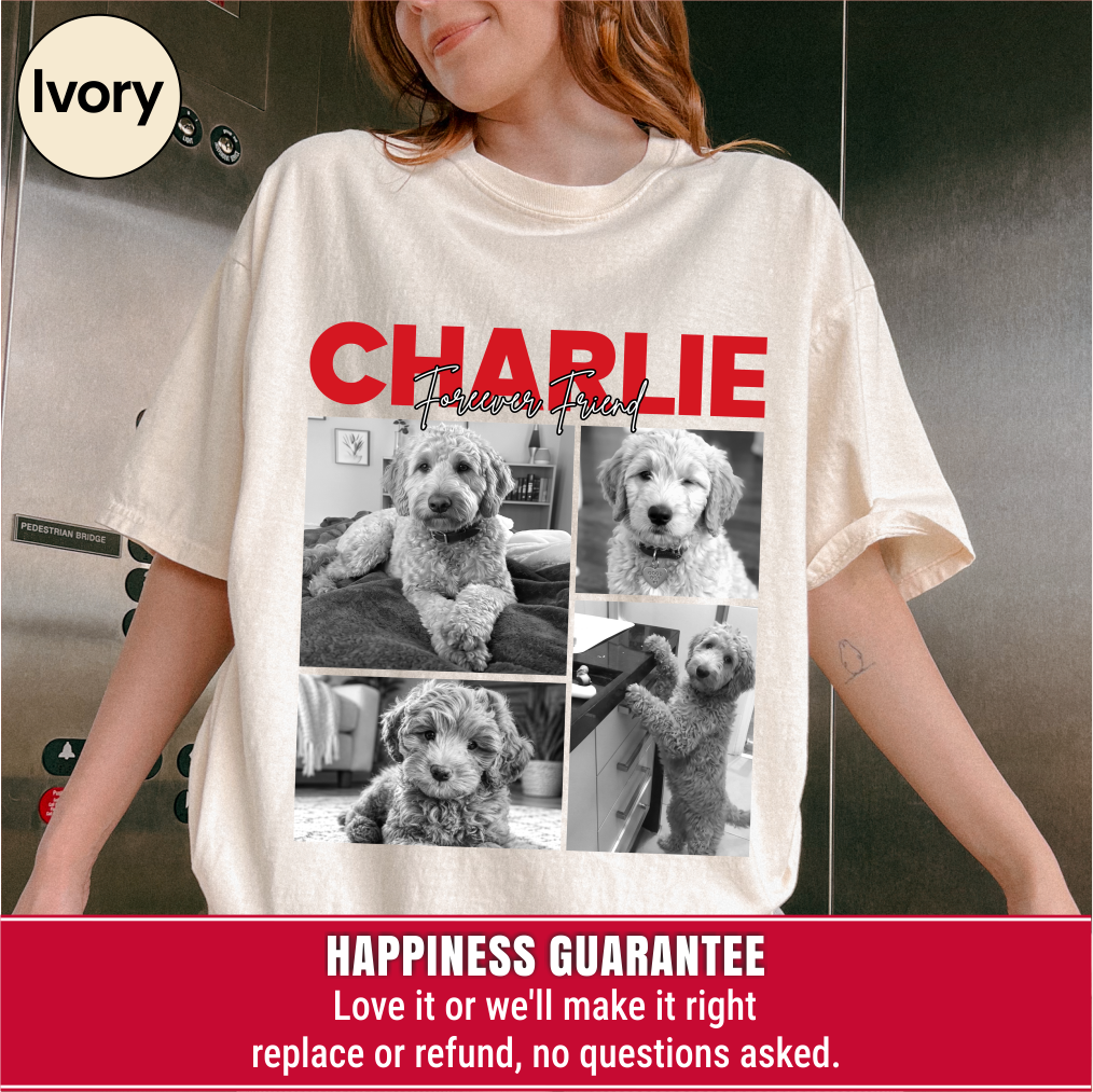 Personalized Pet Photo Collage Shirt