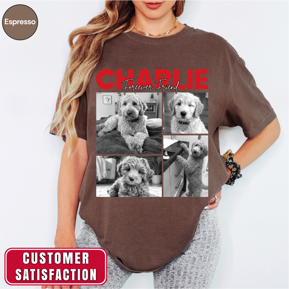 Personalized Pet Photo Collage Shirt