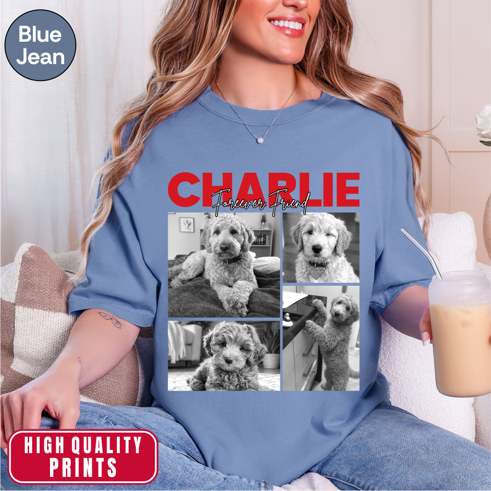 Personalized Pet Photo Collage Shirt