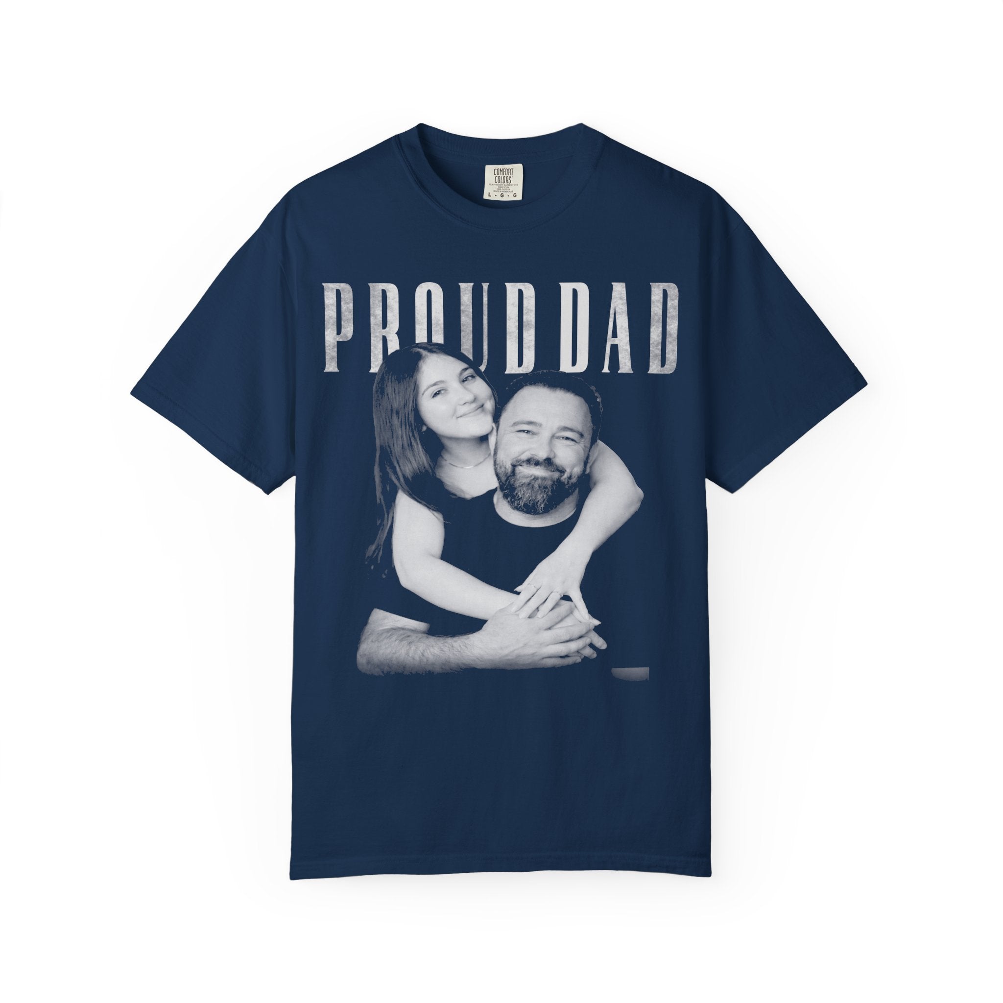 Custom Photo Proud Dad Shirt