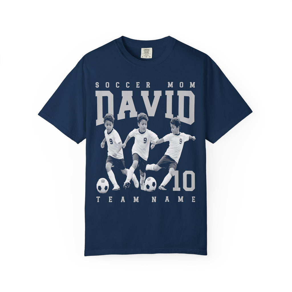 Soccer Mom Custom Photo Shirt