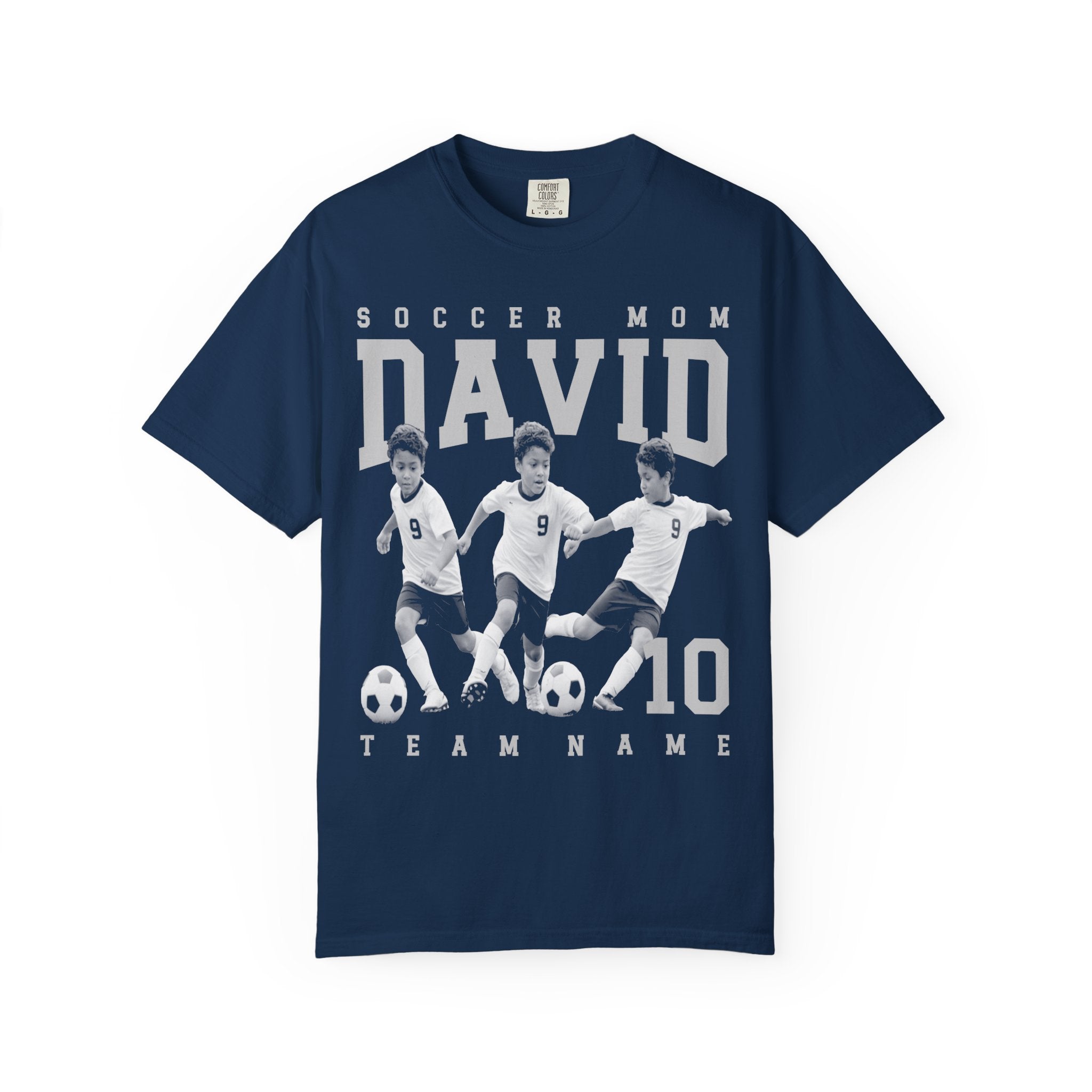 Soccer Mom Custom Photo Shirt