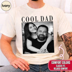 Cool Dad Custom Photo Shirt, Personalized Dad Gift from Daughter Son