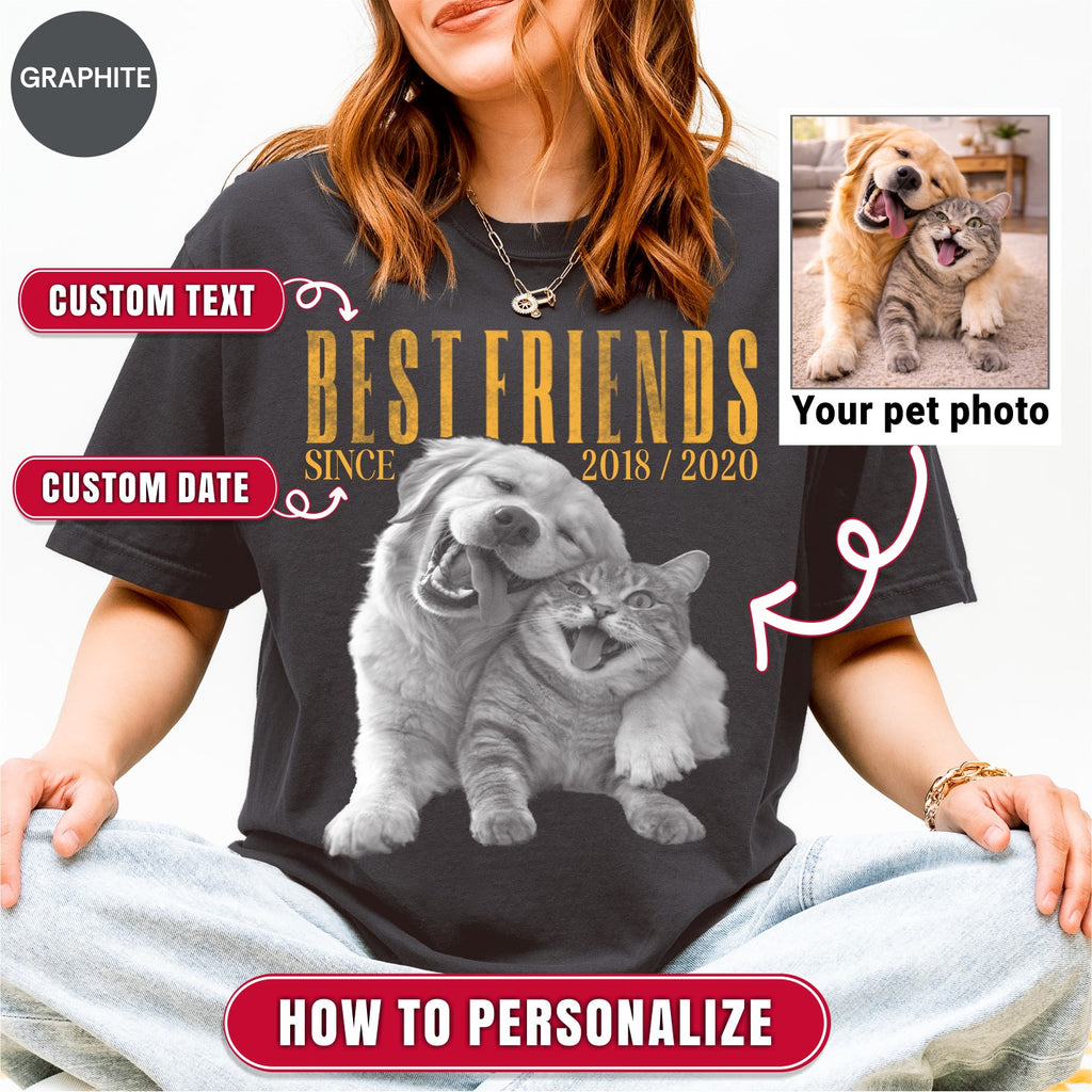 Custom Vintage 90s Style Pet Shirt