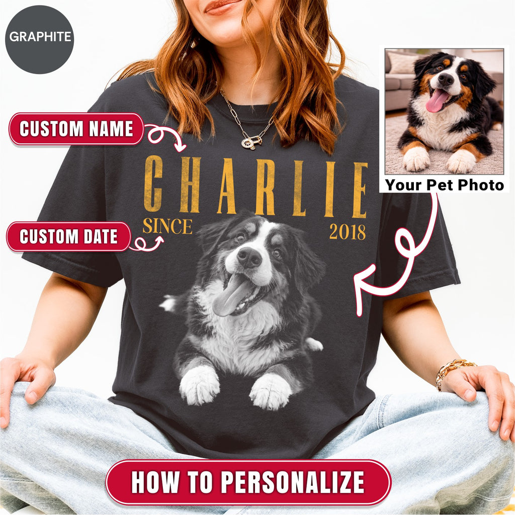 Custom Vintage 90s Dog Shirt