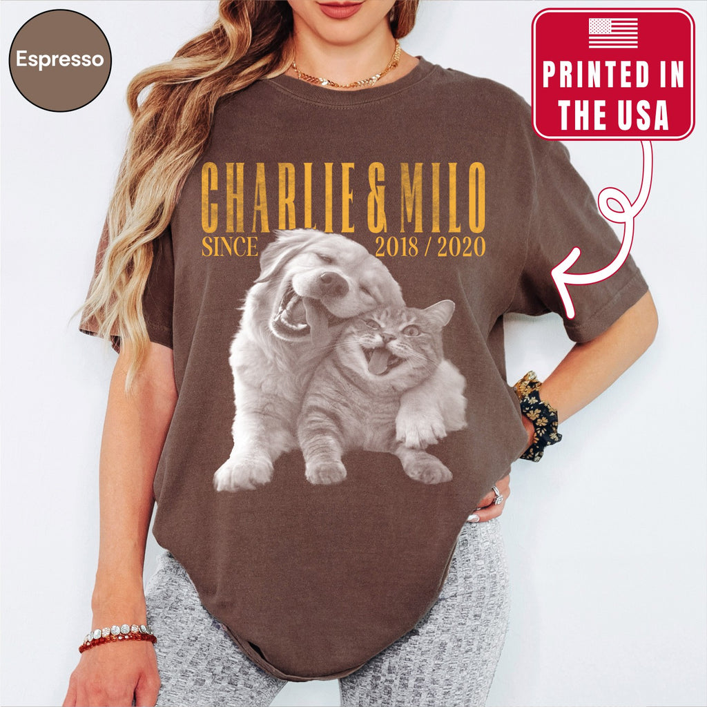 Custom Vintage 90s Dog Shirt