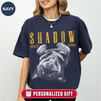 Custom Vintage 90s Dog Portrait Shirts, Bold Portrait Style