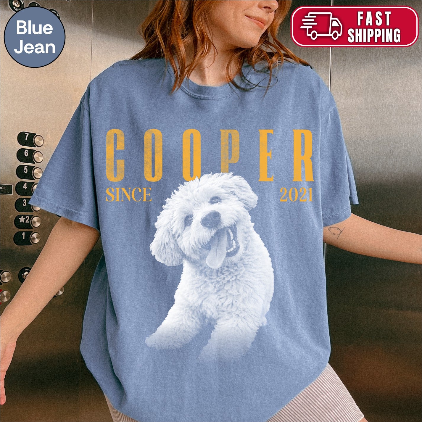 Custom Vintage 90s Dog Portrait Shirts, Bold Portrait Style