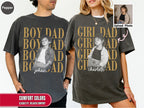 Custom Girl Dad Boy Dad Bootleg Style Shirt