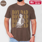 Custom Girl Dad Boy Dad Bootleg Style Shirt