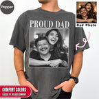 Custom Photo Proud Dad Shirt