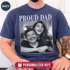 Custom Photo Proud Dad Shirt
