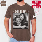 Custom Photo Proud Dad Shirt