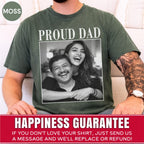 Custom Photo Proud Dad Shirt