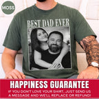 Best Dad Ever Custom Photo Shirt