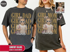 Custom Girl Dad Bootleg Style Shirt