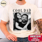 Cool Dad Custom Photo Shirt, Personalized Dad Gift from Daughter Son