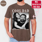 Cool Dad Custom Photo Shirt, Personalized Dad Gift from Daughter Son