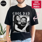 Cool Dad Custom Photo Shirt, Personalized Dad Gift from Daughter Son