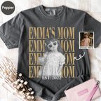 Custom Mom Bootleg Style Shirt With Child Photo