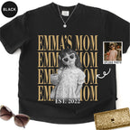 Custom Mom Bootleg Style Shirt With Child Photo