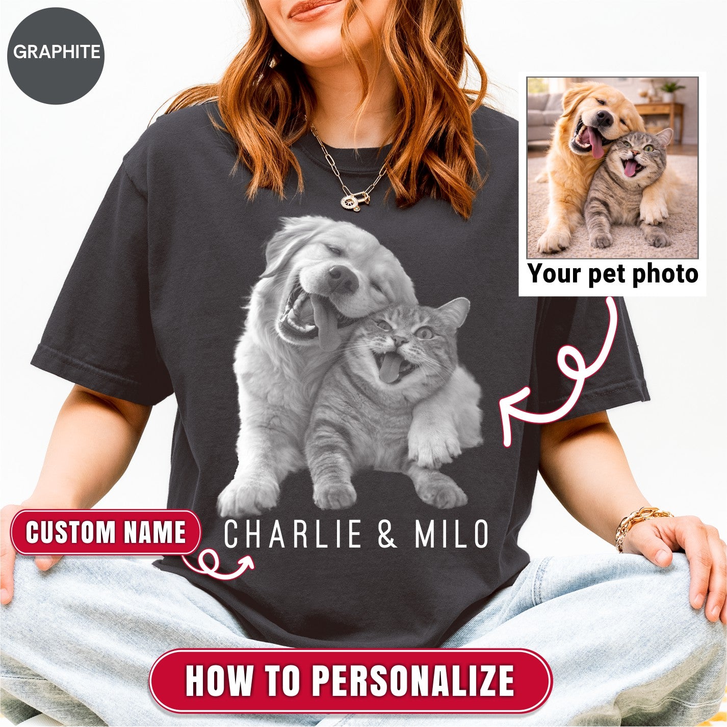 Custom Pet Photo Shirt