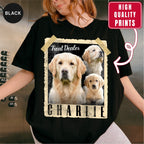 Custom Retro Polaroid Style Pet Photo Shirt
