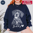 Custom Pet Photo Sweatshirt