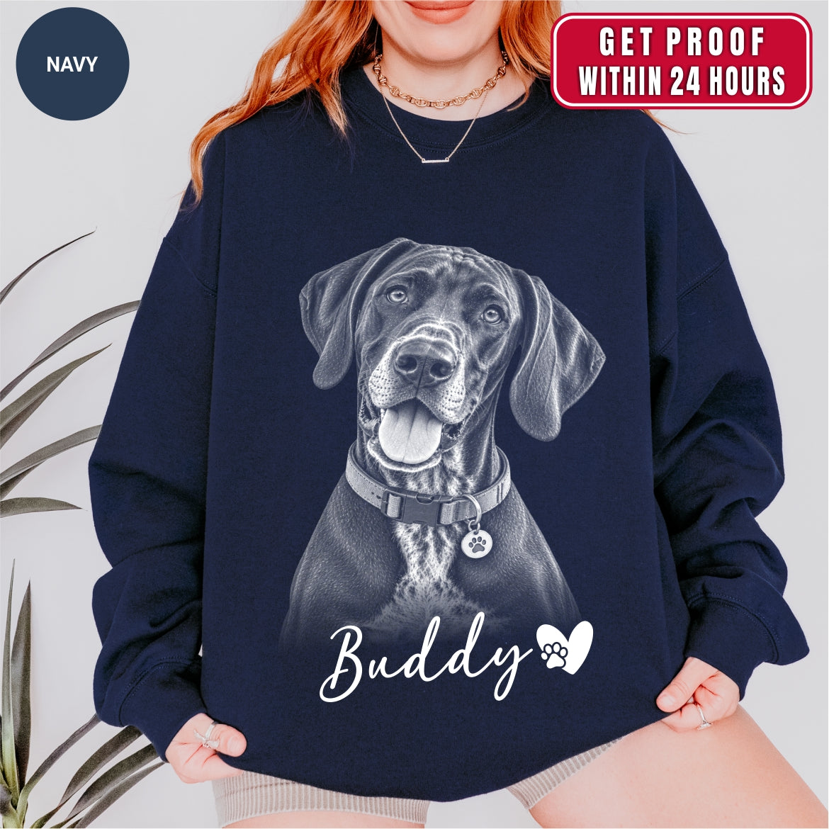 Custom Pet Photo Sweatshirt