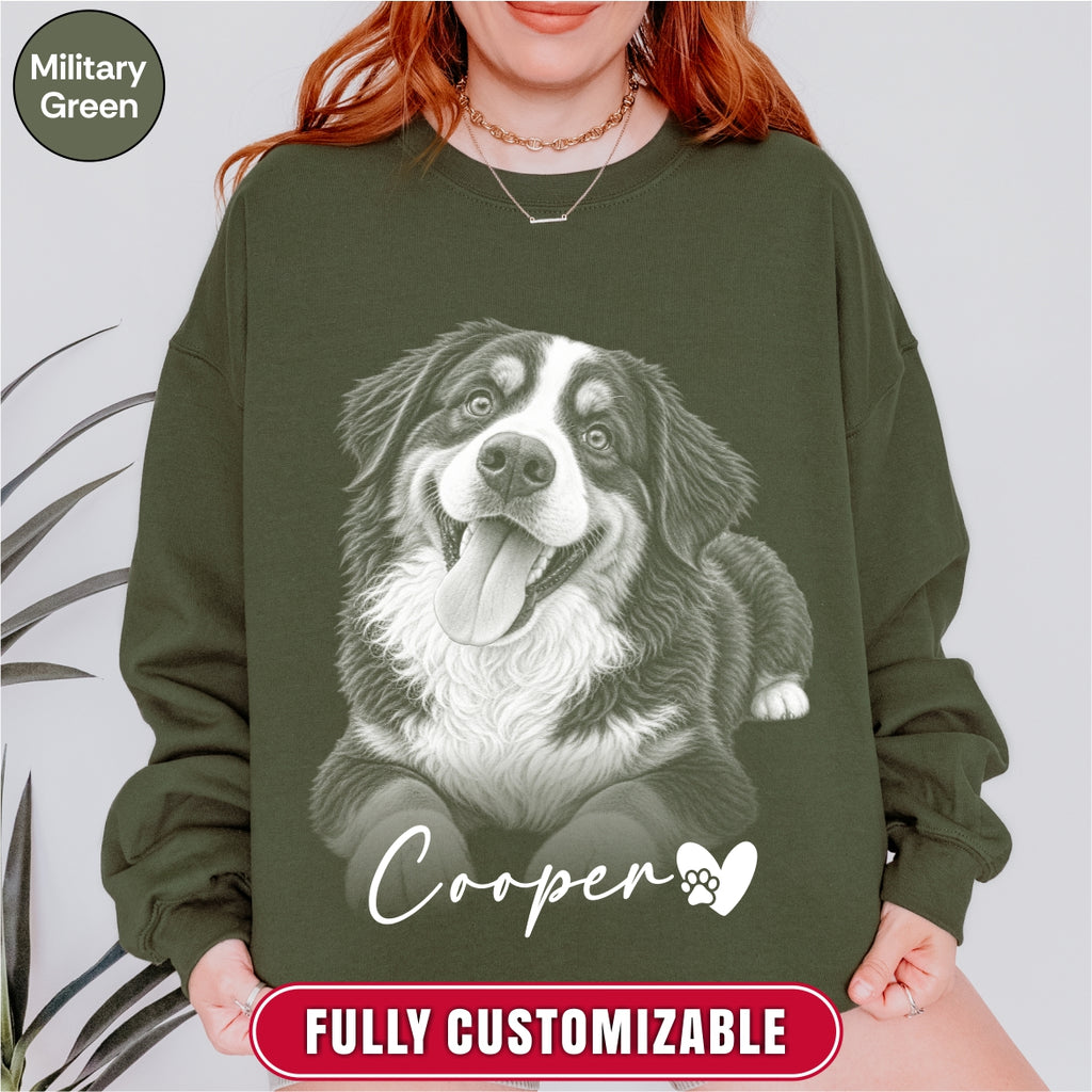 Custom Pet Photo Sweatshirt