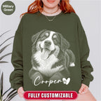 Custom Pet Photo Sweatshirt