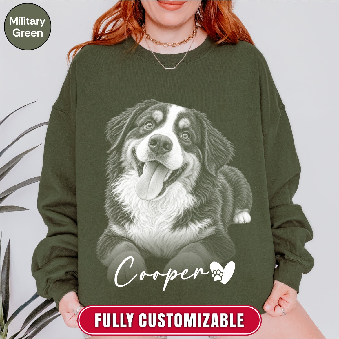 Custom Pet Photo Sweatshirt